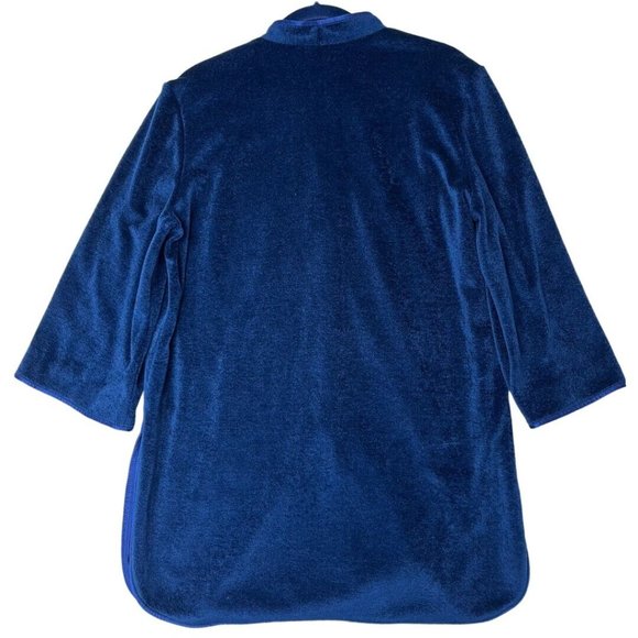 Vintage De Weese Two Piece Pants Set Pajama Button Front Shirt Size Large - Picture 3 of 10